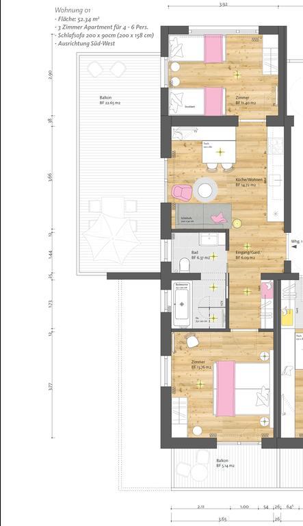 Residence Gruenwald San Martino In Passiria  Zewnętrze zdjęcie